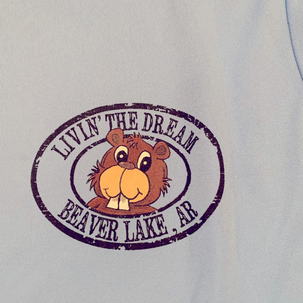 Beaver Lake Soggy Dollar Swim Shirt‎ Long Sleeve Women’s Size XL - Picture 3 of 6